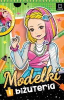 Okładka: Modelki i biżuteria. Z naklejkami