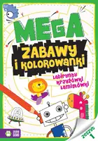 Okładka: Megazabawy i kolorowanki. Zeszyt 1