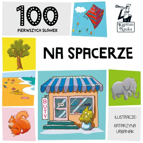 Okładka: 100 pierwszych słówek. Na spacerze