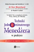 Okładka: Techniki Jednominutowego Menedżera w praktyce