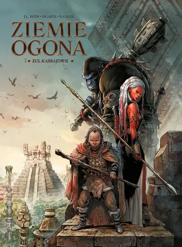 Okładka: Świat Akwilonu. Ziemie Ogona. Zul Kassajowie. Tom 1