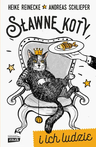 Okładka: Sławne koty i ich ludzie