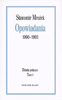 Okładka: Opowiadania 1990-1993