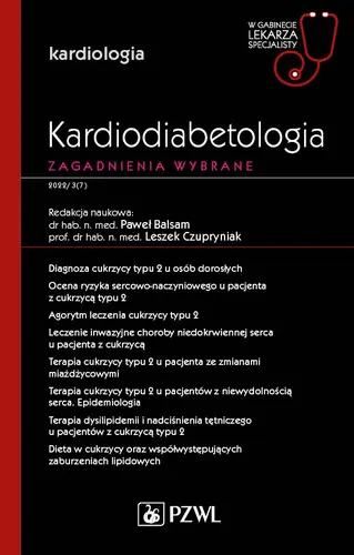 Okładka: Kardiodiabetologia. Zagadnienia wybrane