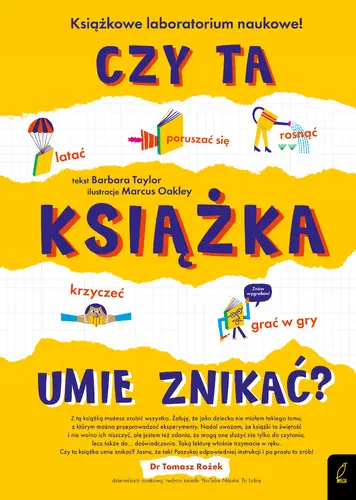 Okładka: Czy ta książka umie znikać?