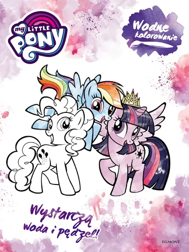 Okładka: My Little Pony. Wodne kolorowanie