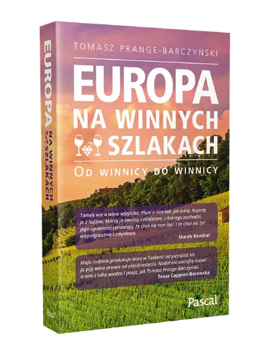 Okładka: Europa na winnych szlakach. Od winnicy do winnicy