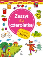 Okładka: Zeszyty mądrego malucha. Zeszyt dla czterolatka