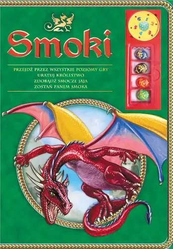 Okładka: Smoki. Wielka księga gier