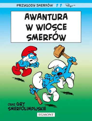 Okładka: Smerfy. Awantura w wiosce Smerfów