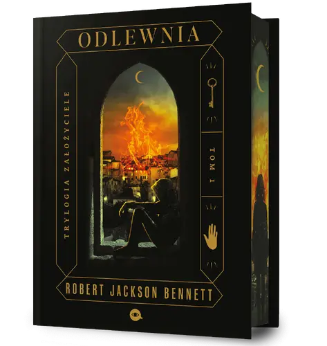 Okładka: Odlewnia. Trylogia Założyciele. Tom 1