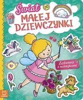 Okładka: Świat małej dziewczynki. Zabawa z naklejkami