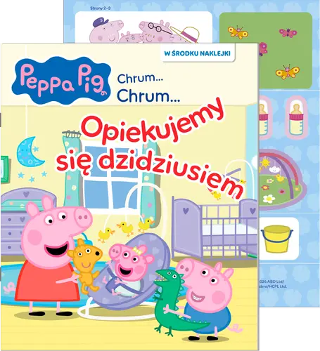 Okładka: Peppa Pig. Chrum… Chrum… cz. 95. Opiekujemy się dzidziusiem