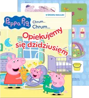 Okładka: Peppa Pig. Chrum… Chrum… cz. 95. Opiekujemy się dzidziusiem