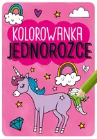Okładka: Kapitan Nauka. Kolorowanka Jednorożce