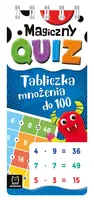 Okładka: Magiczny quiz. Tabliczka mnożenia do 100. Spirala